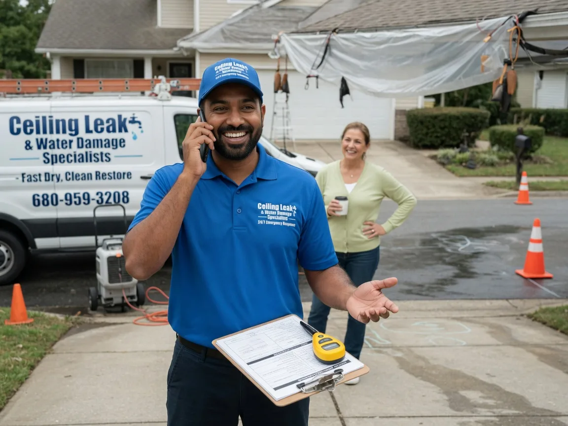 Ceiling Leak Cleanup Margate City, NJ FAQs